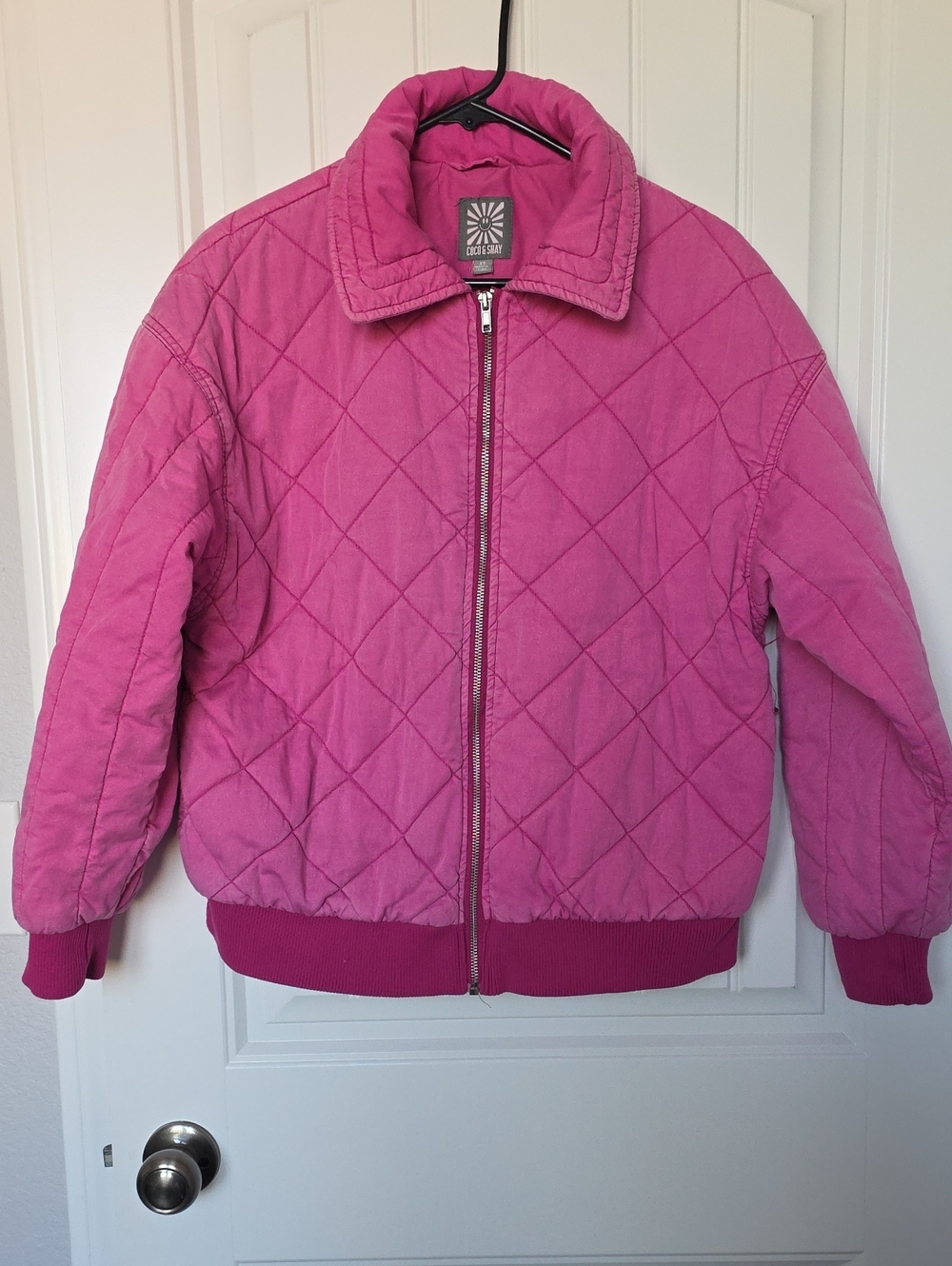 Quilted Pink Jacket